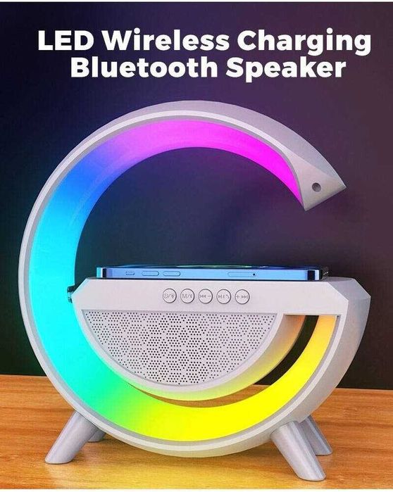 Coutron BT2301 — умная лампа 5 в 1 с Bluetooth и беспроводной зарядкой