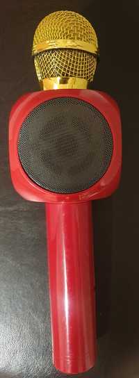 Microfon karaoke, pentru copii, Rosu