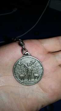 Medalie veche rara catolica