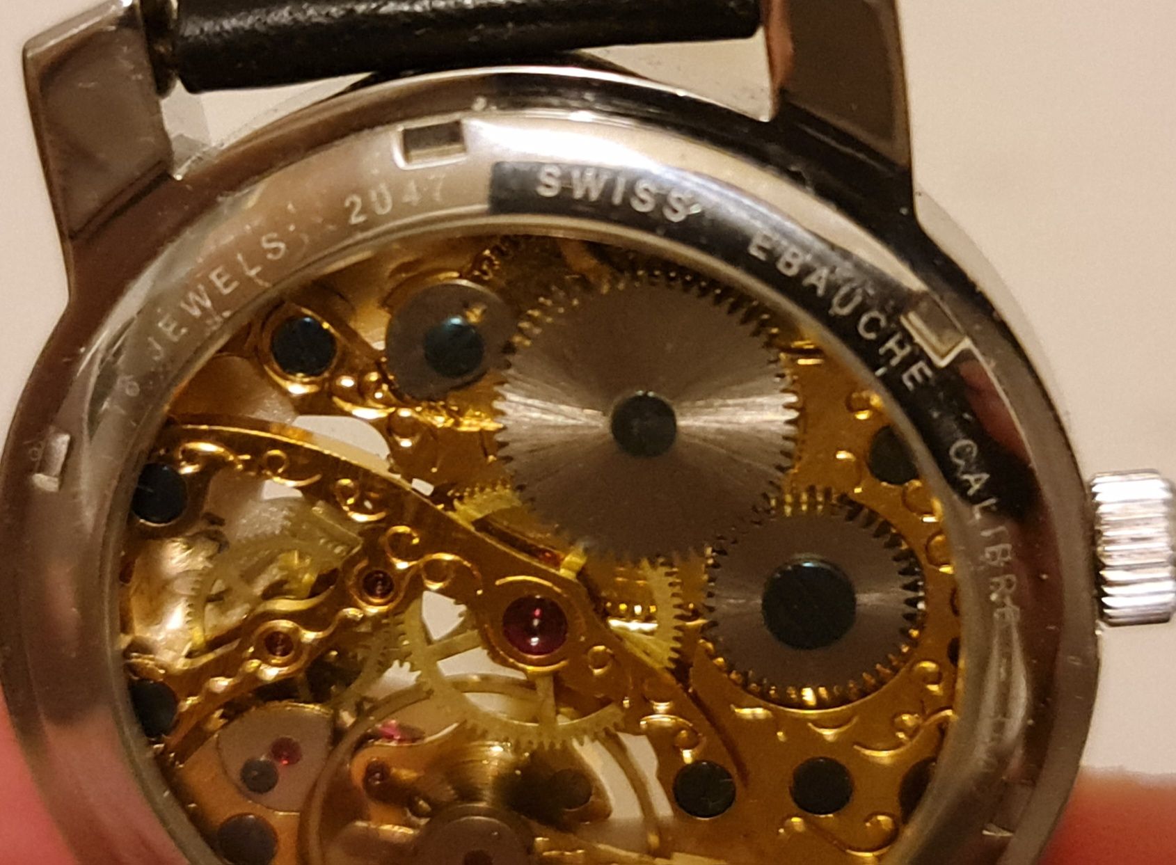 Ceas mecanic INVICTA Swiss Ebauche 3602 Mechanical 18J Skelenotized