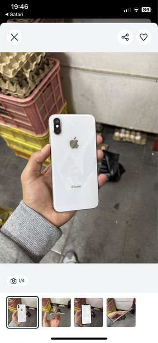 Iphone x apple x sotiladi