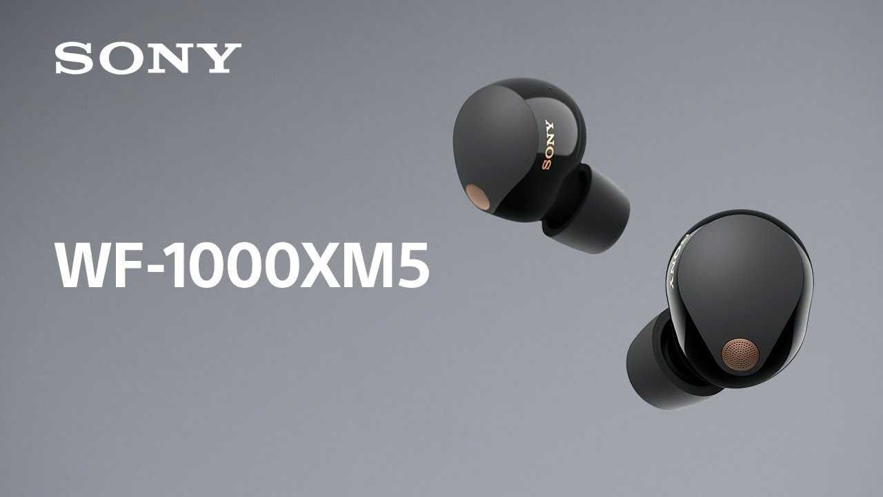 Беспроводные наушники с шумоподавлением Sony WF-1000XM5