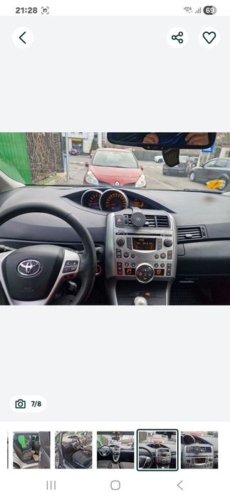 Vând toyota verso 2.0, 2010