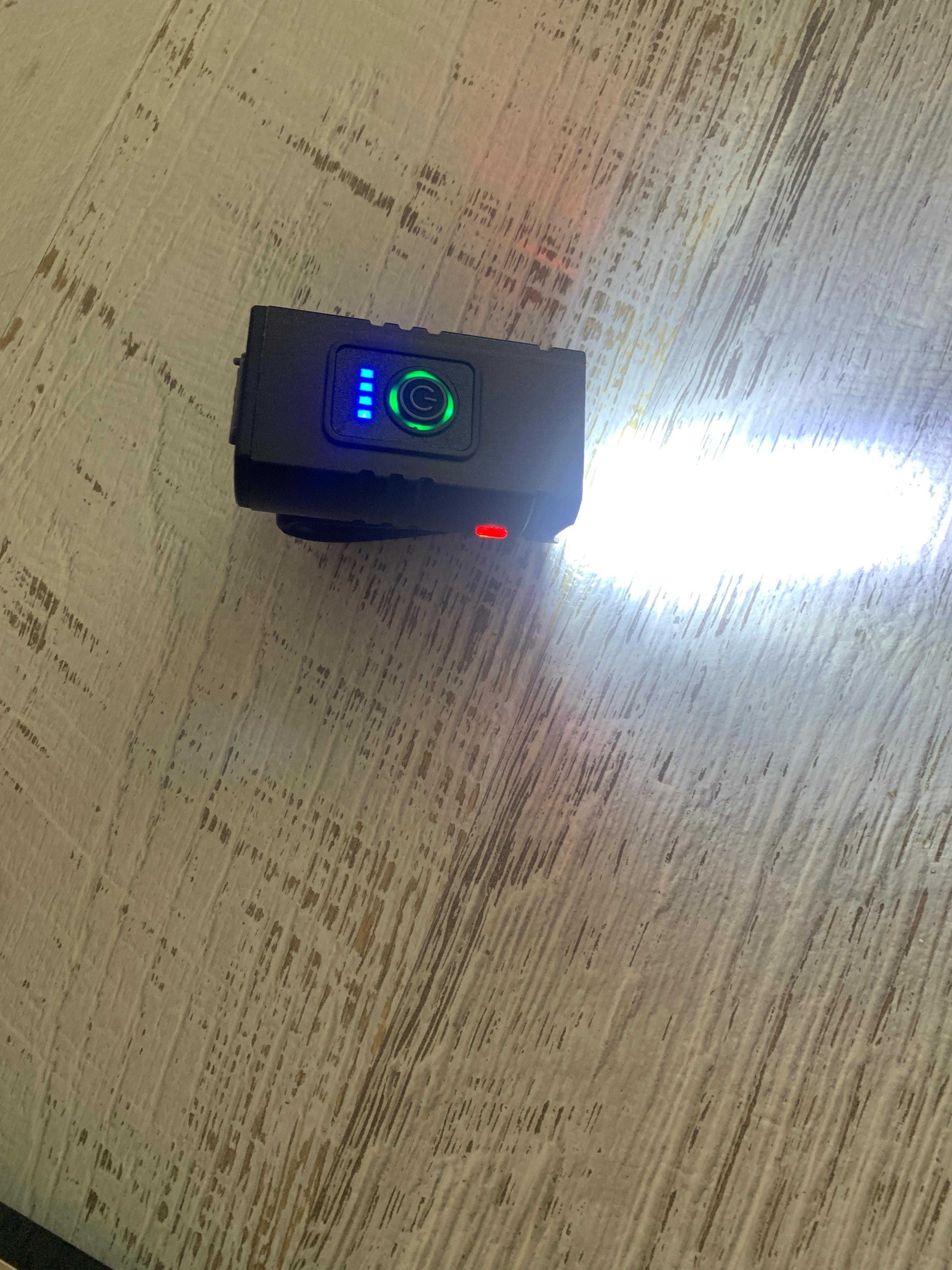 LED фенер за колело – ярка светлина и лесен монтаж, с USB зареждане