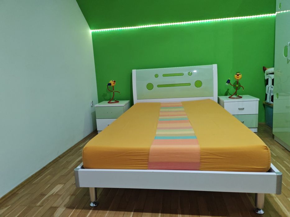 Mobila de copii culoarea verde