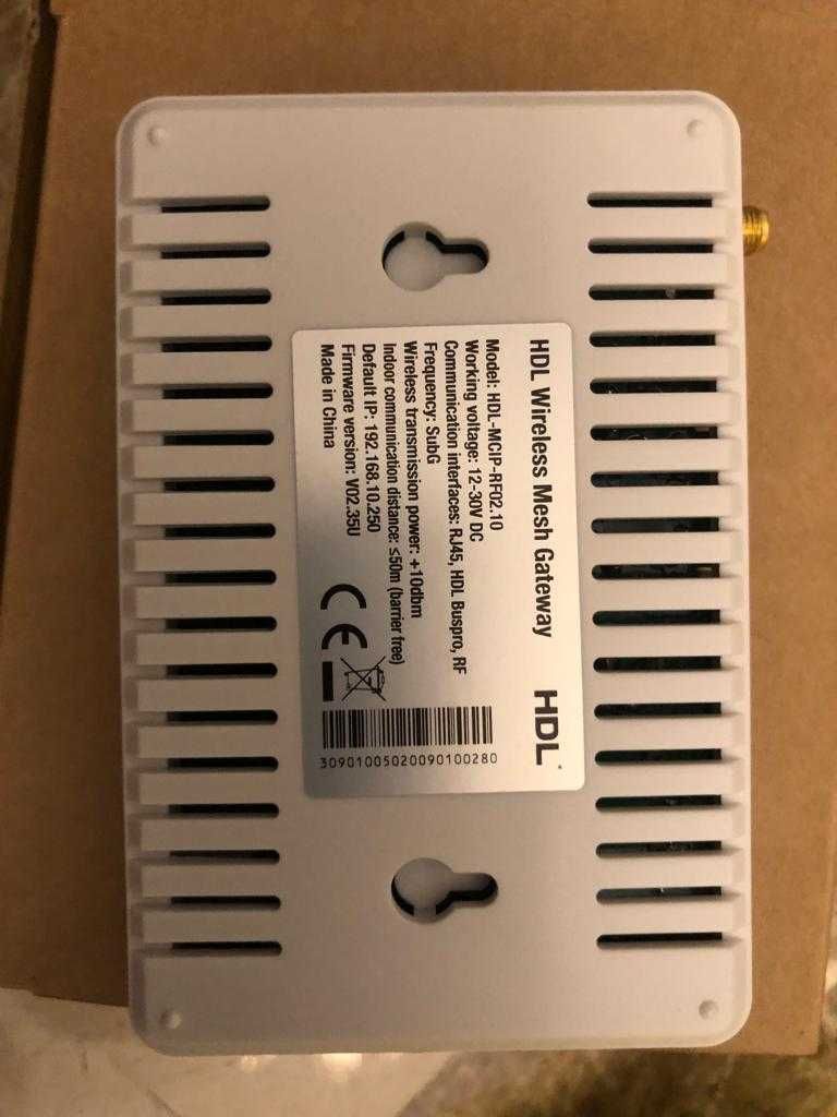 Беспроводной сетевой шлюз HDL-MCIP-RF02.10