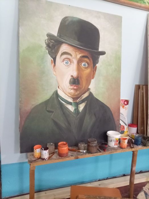 Challi Chaplinning rasmi sotiladi