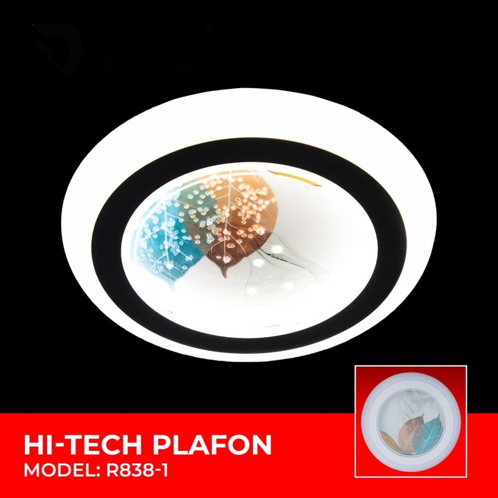 Hi-tech plafon-lyustra