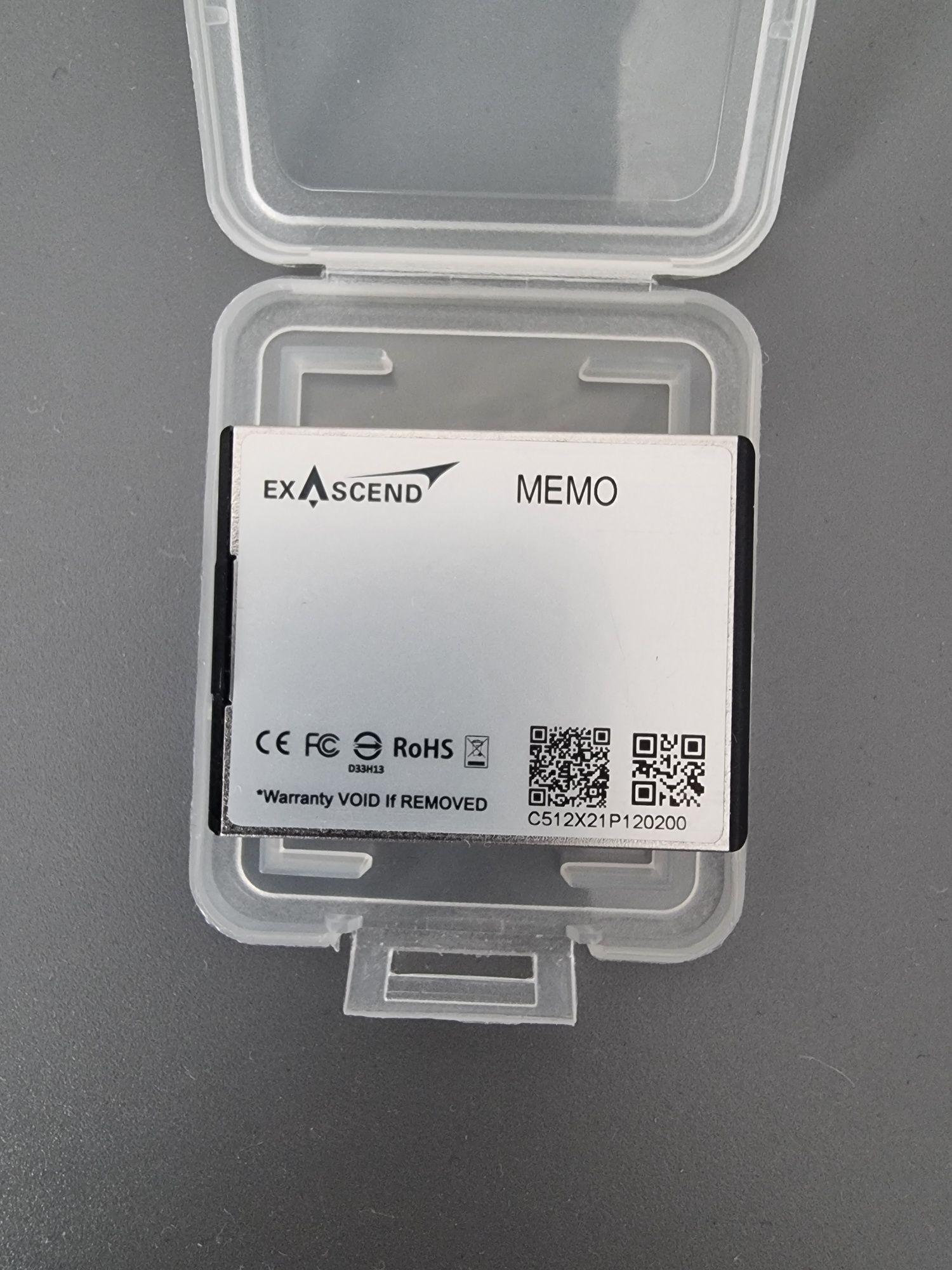 Карта памяти Exascend 512GB CFexpress Type B