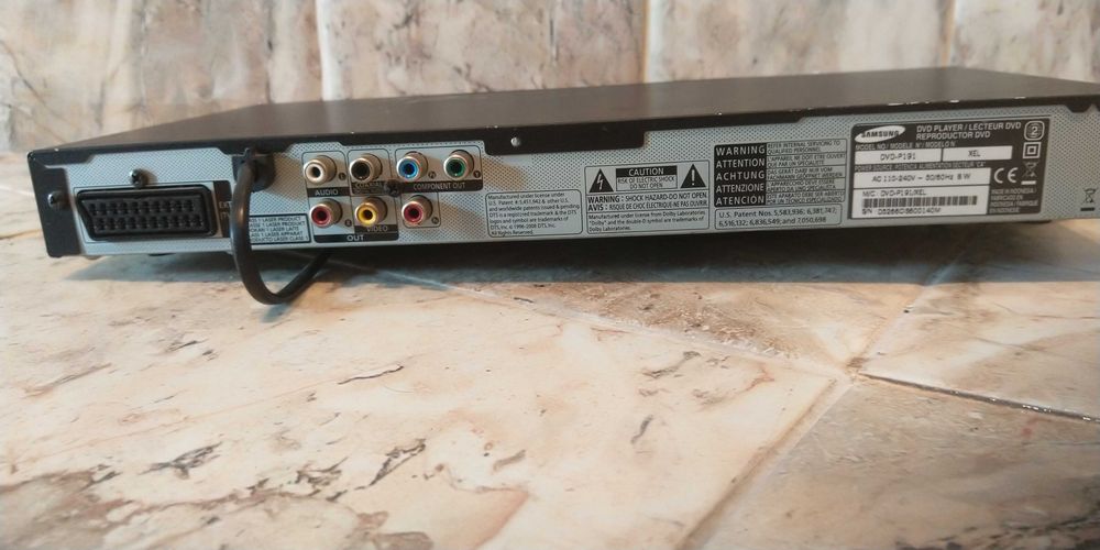 DVD Samsung DVD P191