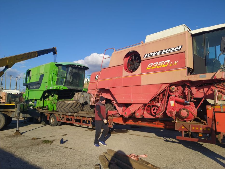 Dezmembrez combina Laverda , Claas si Deutz Fahr