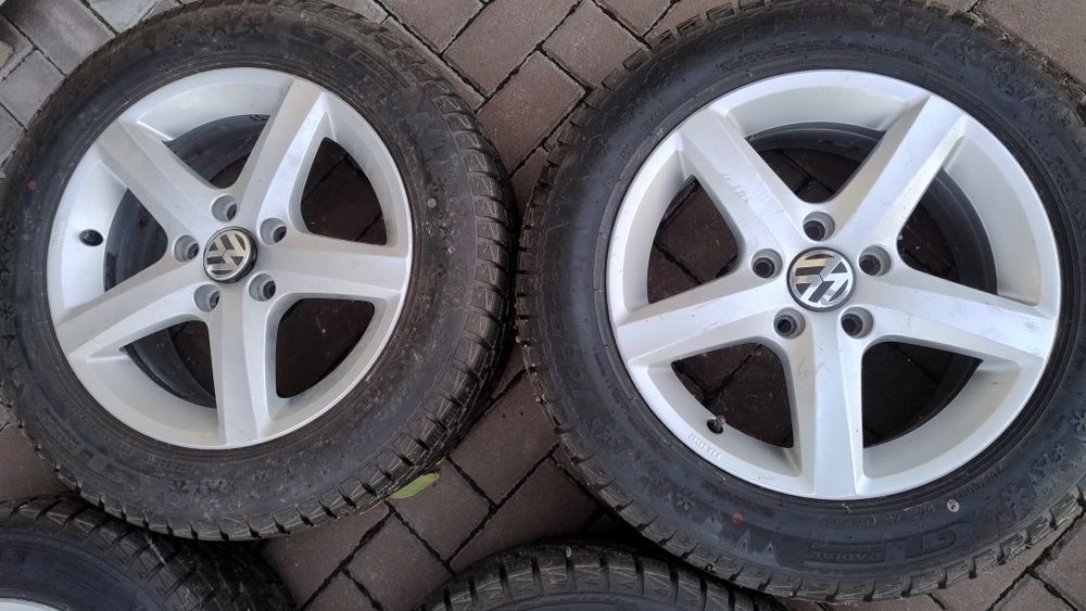 Roți iarnă 205 60 16 VAG audi  2023,5x112