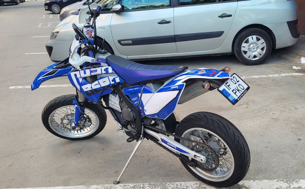 Supermoto Husaberg FE 390 în stare excelentă! (KTM EXC 400)