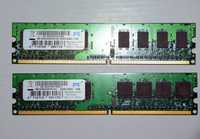 DDR2 - 800U 1GB PQI две планки