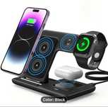 Безжична зарядна станция 3 in 1/iphone 11,12,13,14,15/iwatch 1-9 serie