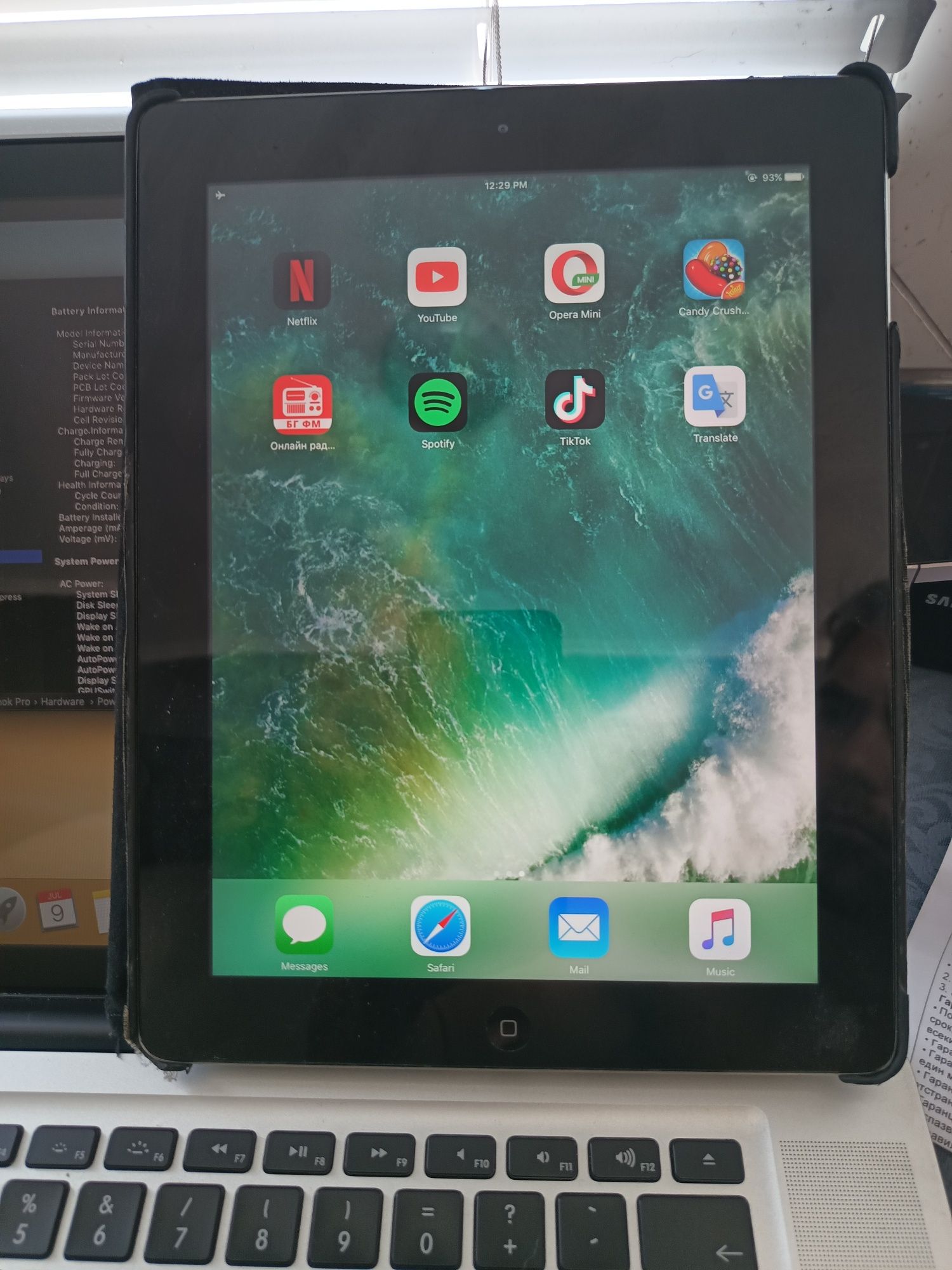 Ipad A1458 16 GB wi-fi Bluetooth