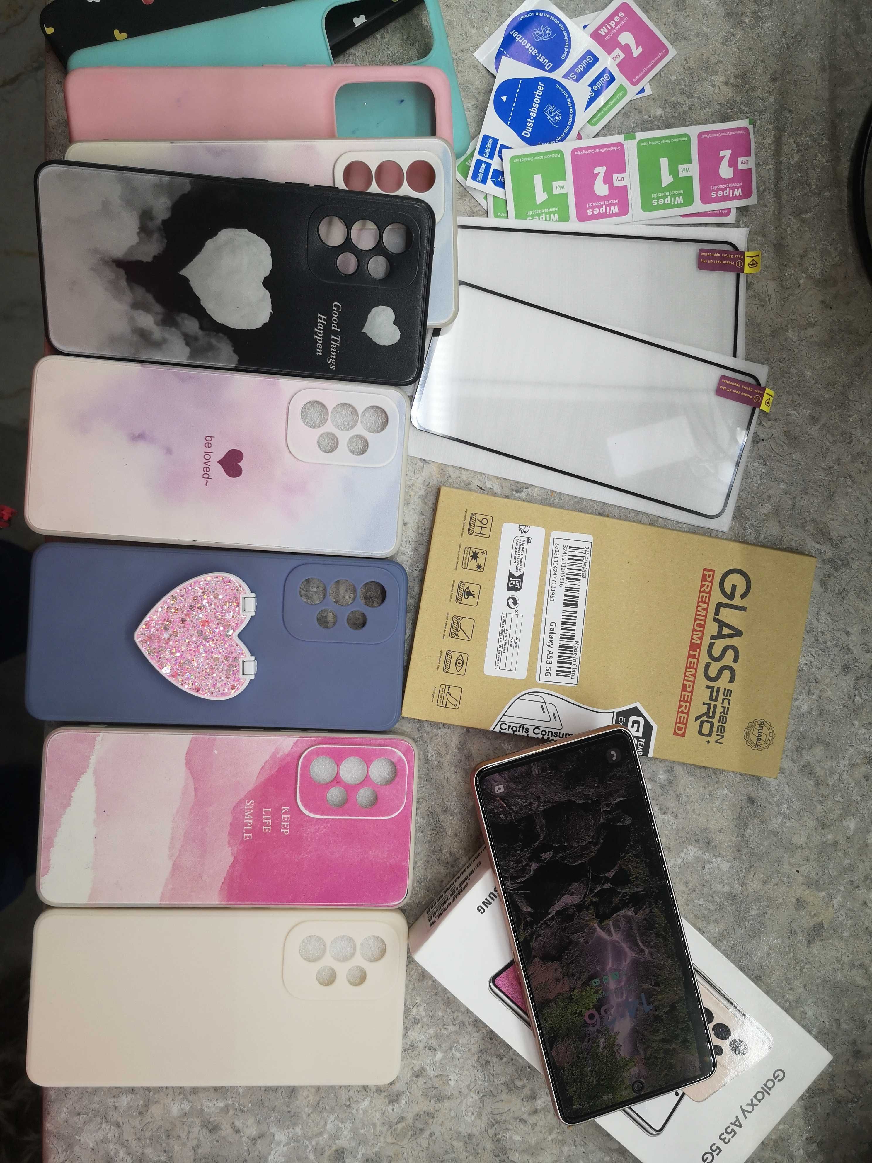 Телефон Samsung a53 5g + Подаръци