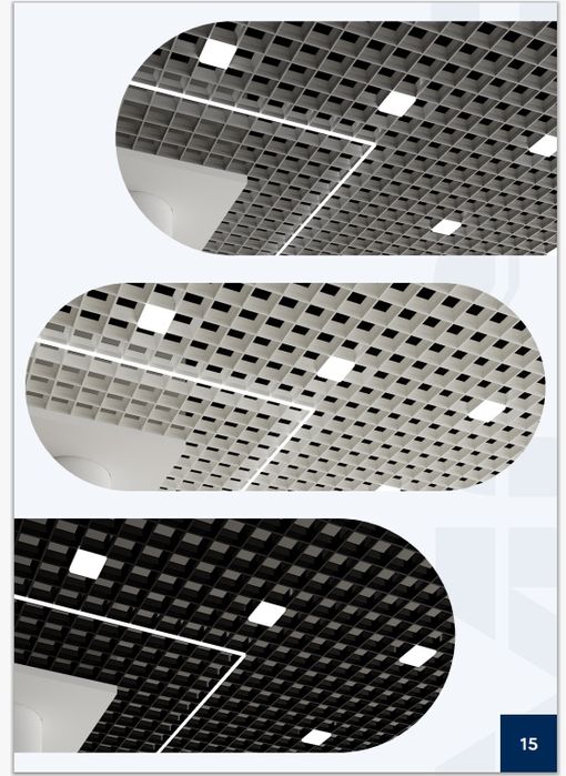 Грыльято потолки, Реечни, Армстронг