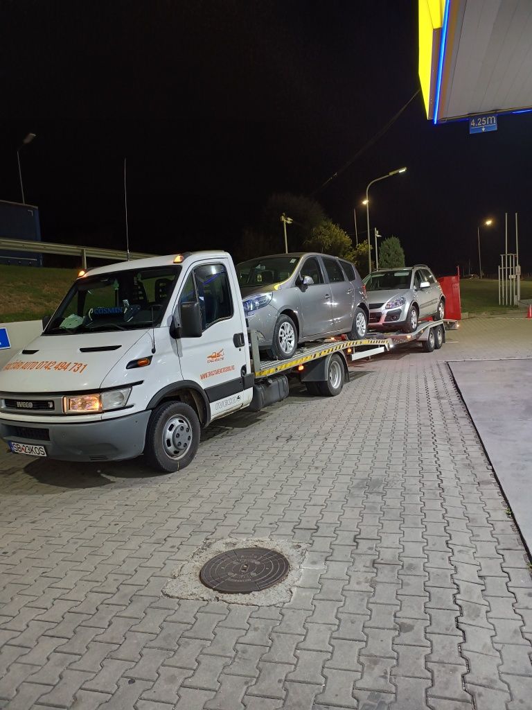 Tractări auto Sibiu / Tractari dube non-stop / deblocări uși auto