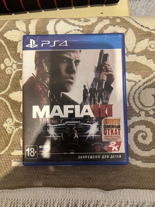 Диски ps4 мафия 3