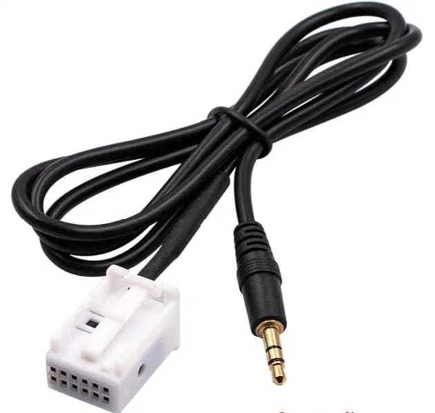 Adaptor AUX Mini ISO JACK 3,5MM MFD3 Radio VW Skoda Seat VW RNS 12Pin