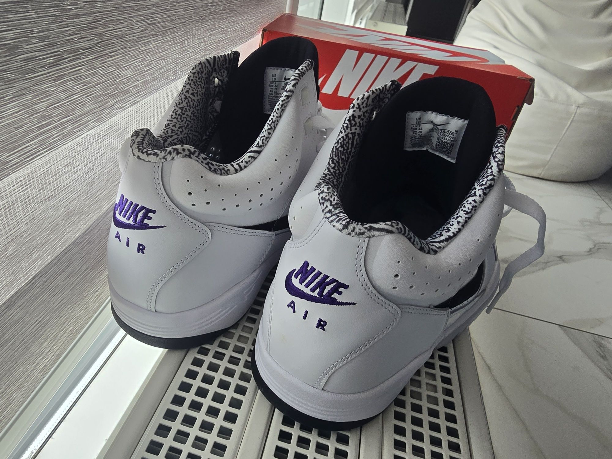 Шикарные кроссовки Nike Air Flight Lite Mid, оригинал, 100% кожа