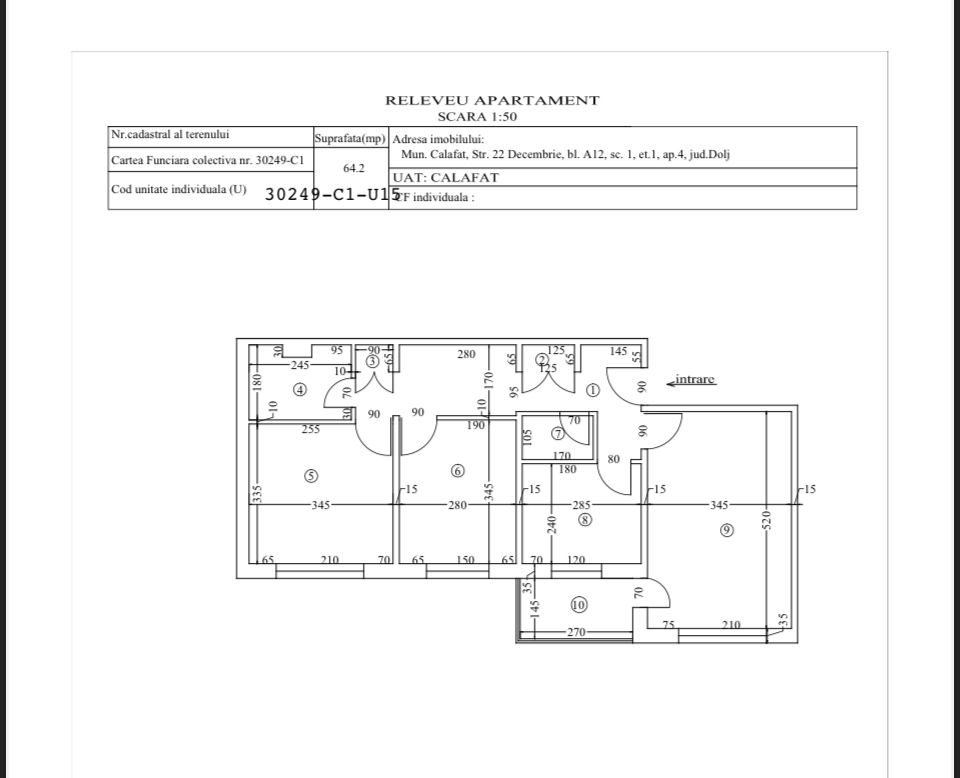 apartamente de vanzare calafat