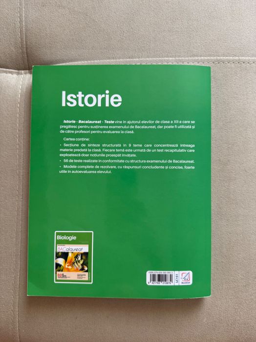 Cărți Bacalaureat Istorie și geografie – clasa a XII-a