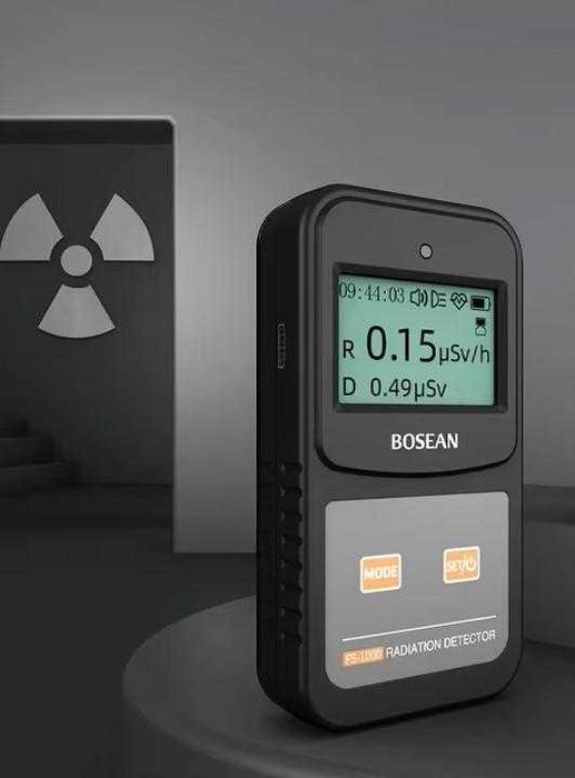 3D Енерго-Компенсиран Гайгер-Мюлеров Брояч Дозиметър Детектор Радиация