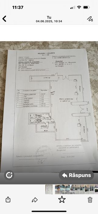 Spatiu comercial cu suprafa de  150 m