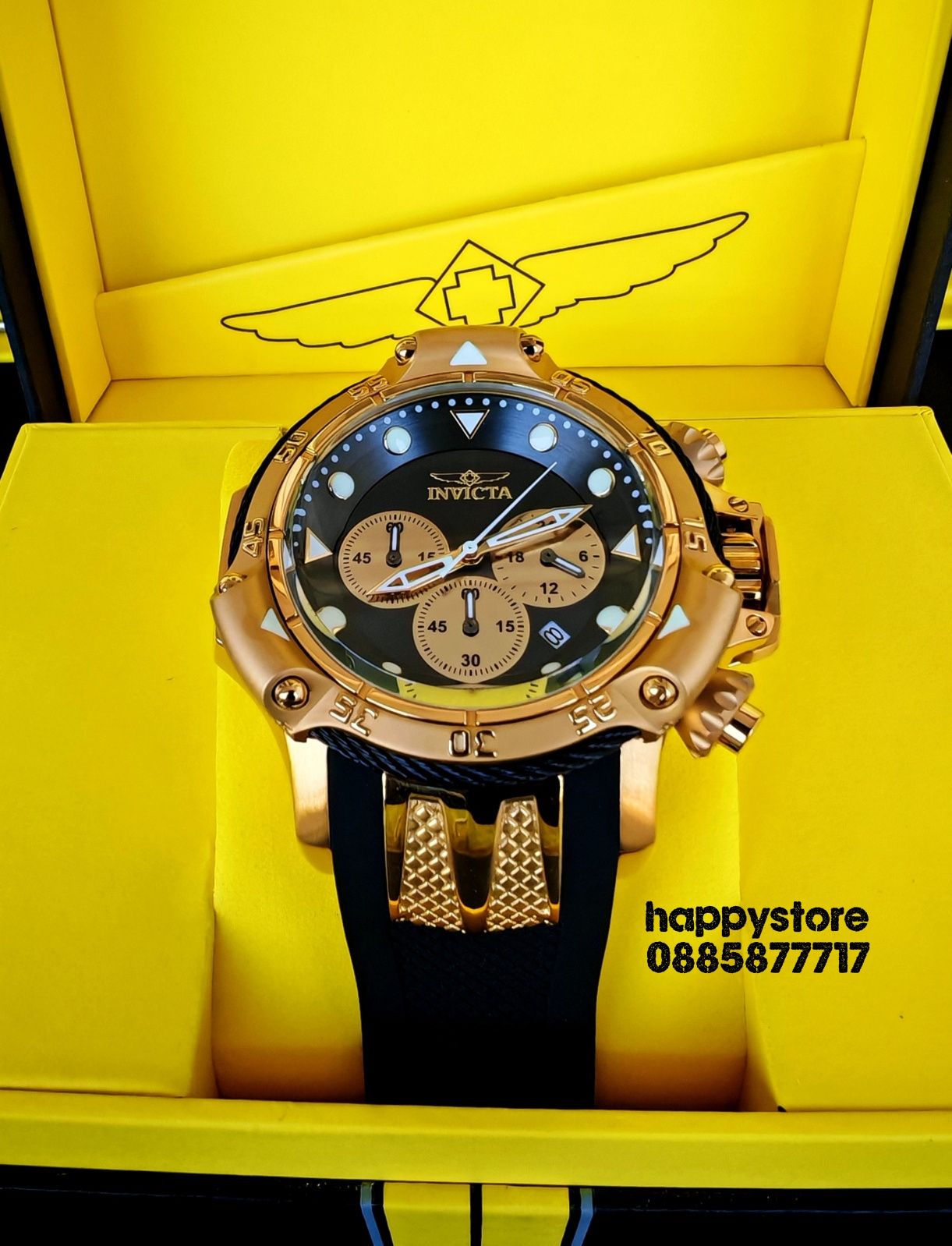 INVICTA Poseidon 56 mm, Инвикта нов ръчен часовник