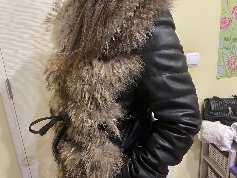 Уникално яке естествен косъм BALOS