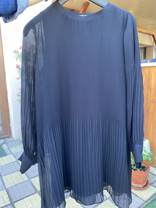 Rochita din voal, culoare negru, marimea XS