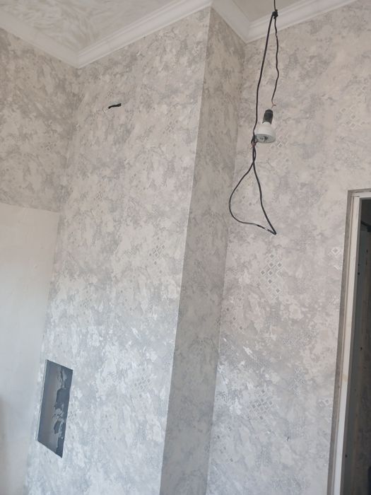 Маляарка ва обой ишларини киламиз