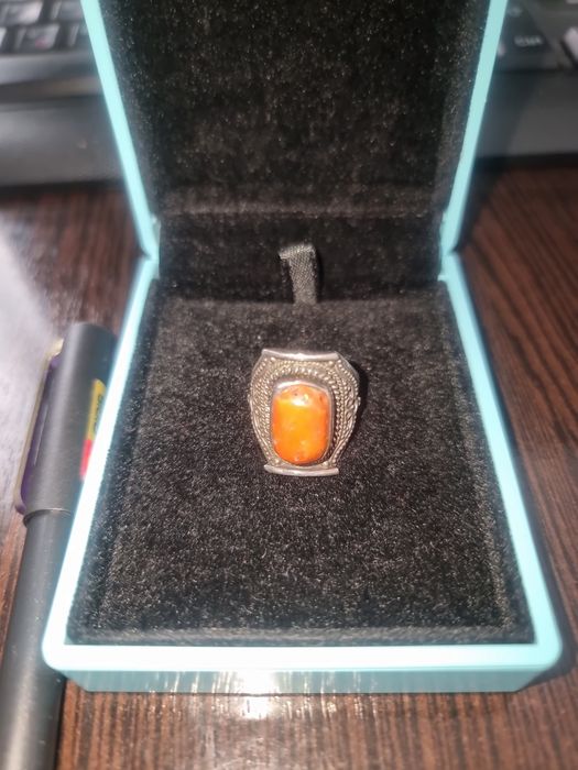 Серебро, кольцо, подвеска