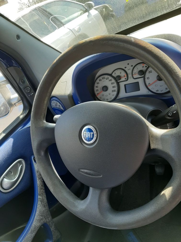 Plansa bord cu airbag + airbag volan Fiat Doblo an 2003-2010