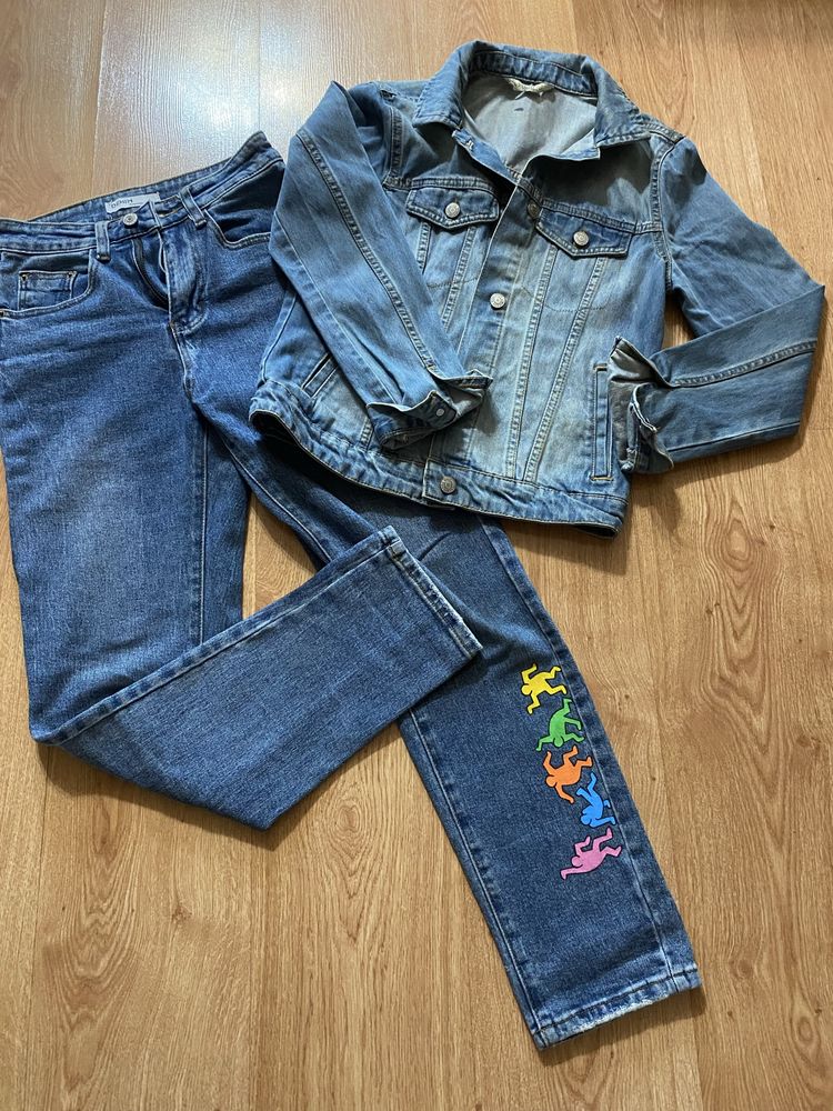 Продам джинсовую одежду XS/S