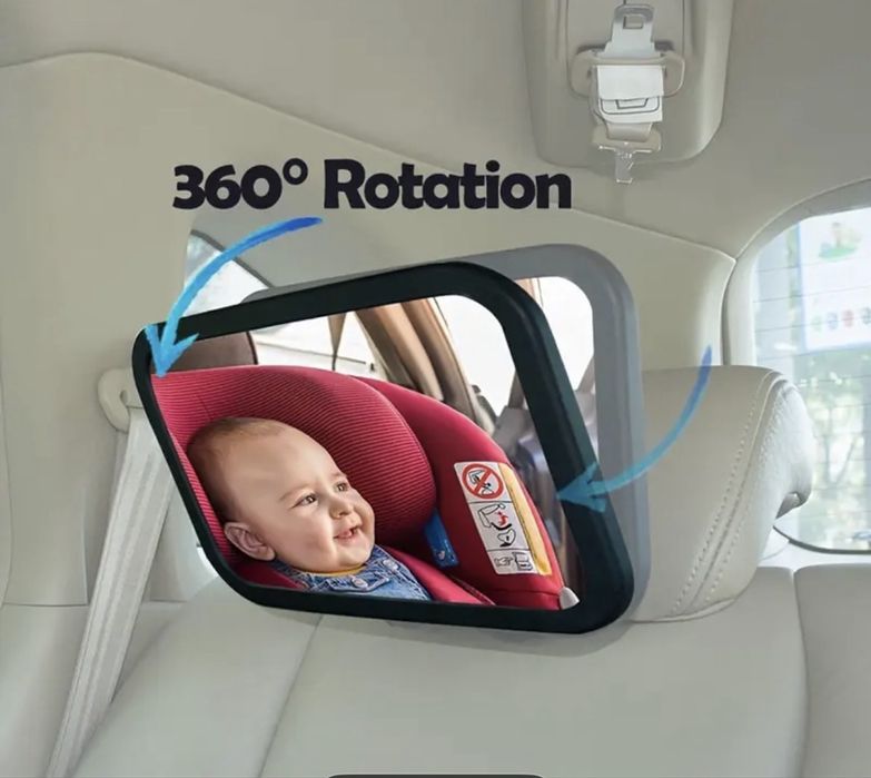 Огледало за бебе задно виждане 360 градуса