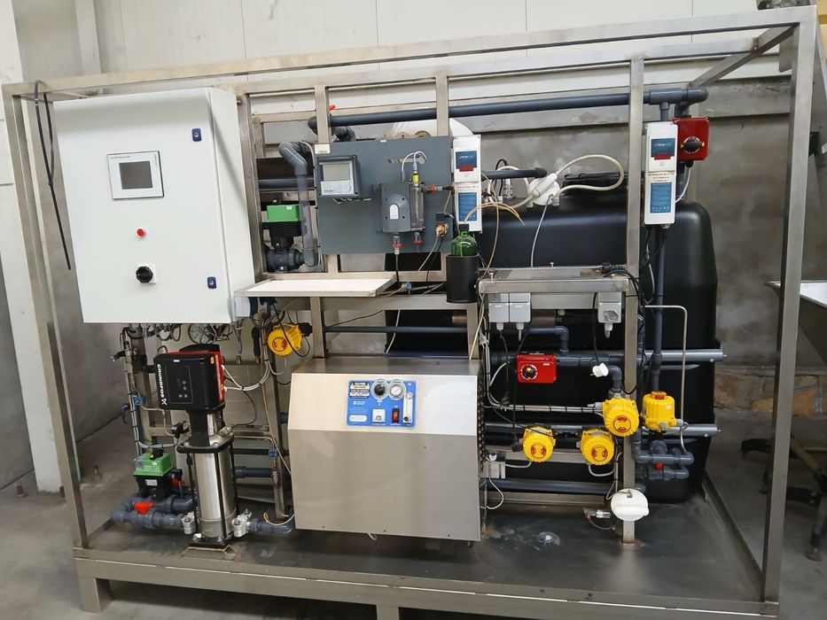 Промишлено пречиствателно съоръжение за вода