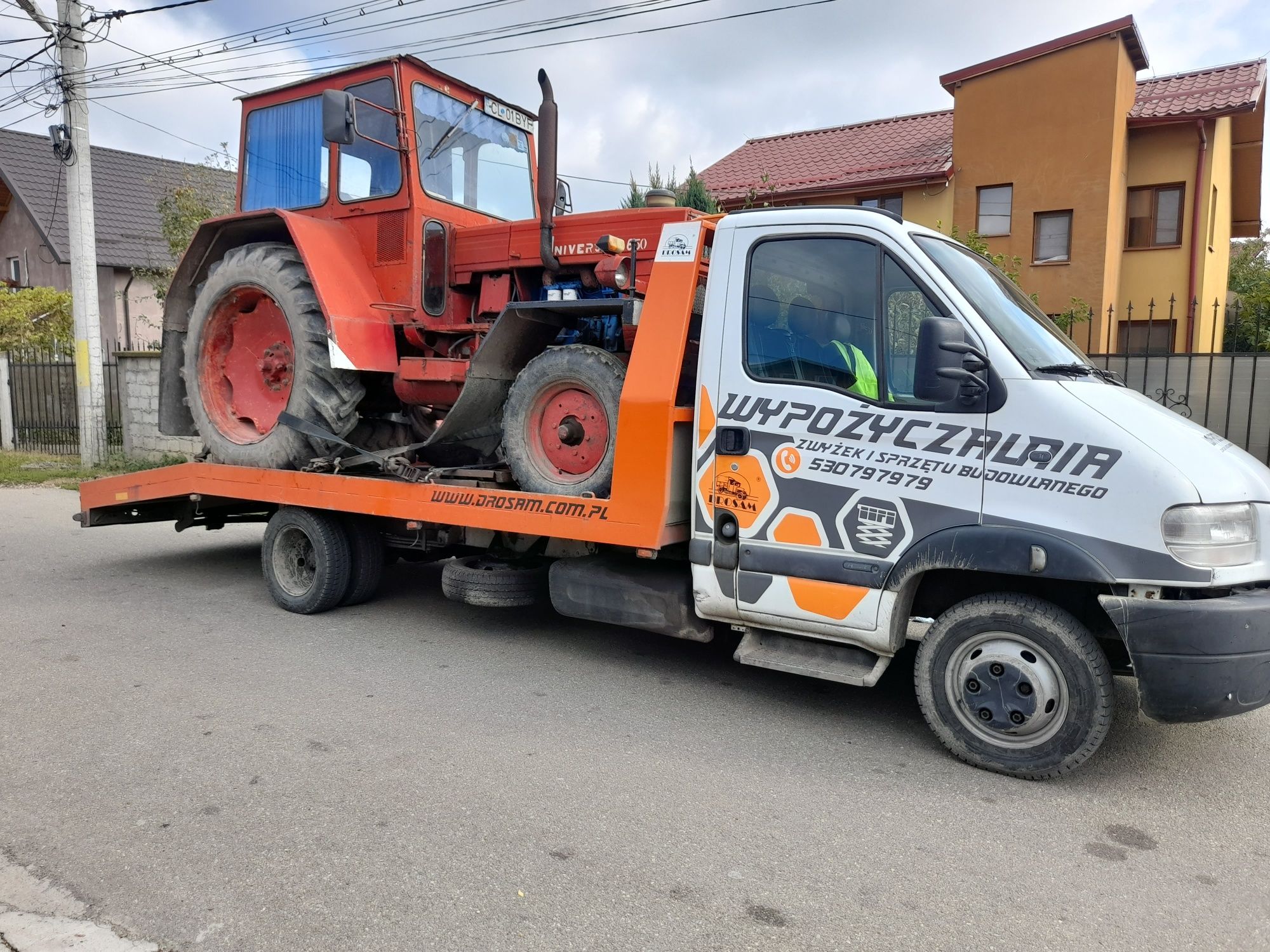 Transport Utilaje/Autoutitare/Tractoare/Stivuitoare/Nacele Max 6Tone