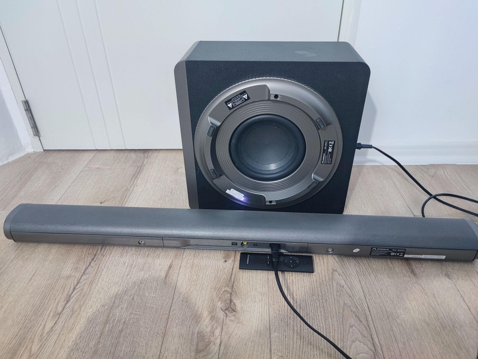 Soundbar Amedeus Amaestro17 Bluetooth USB Optic Aux telecomanda