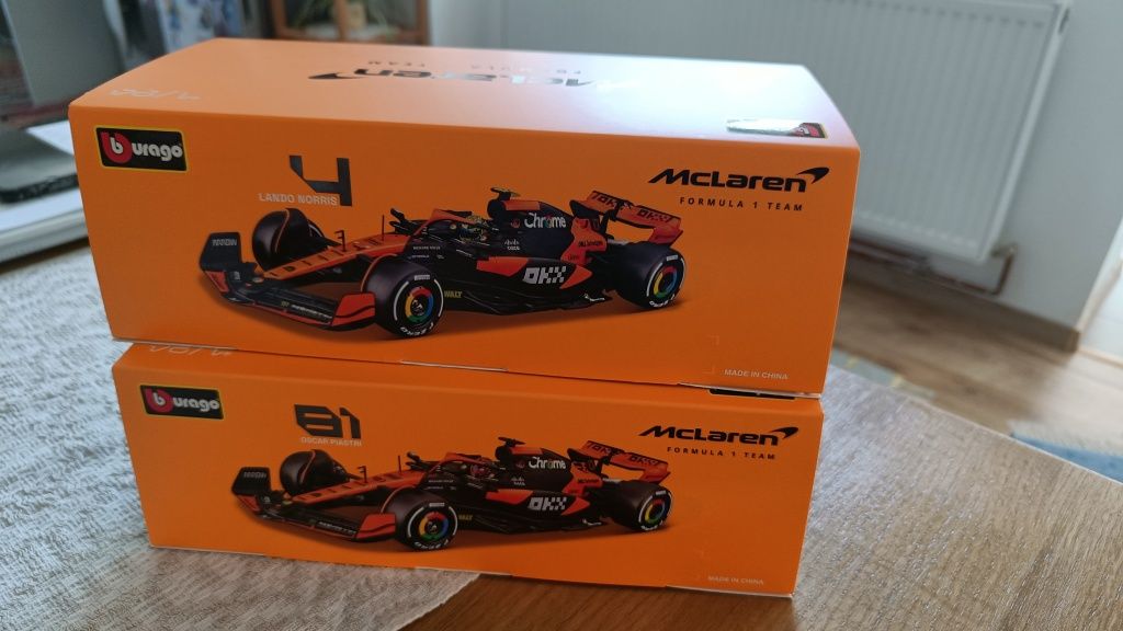 Machete McLaren Mcl38 Piastri ,Norris  Formula1
