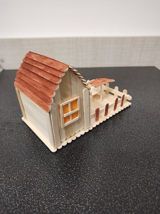 Jucărie căsuța lemn proiect scoala saptamana verde