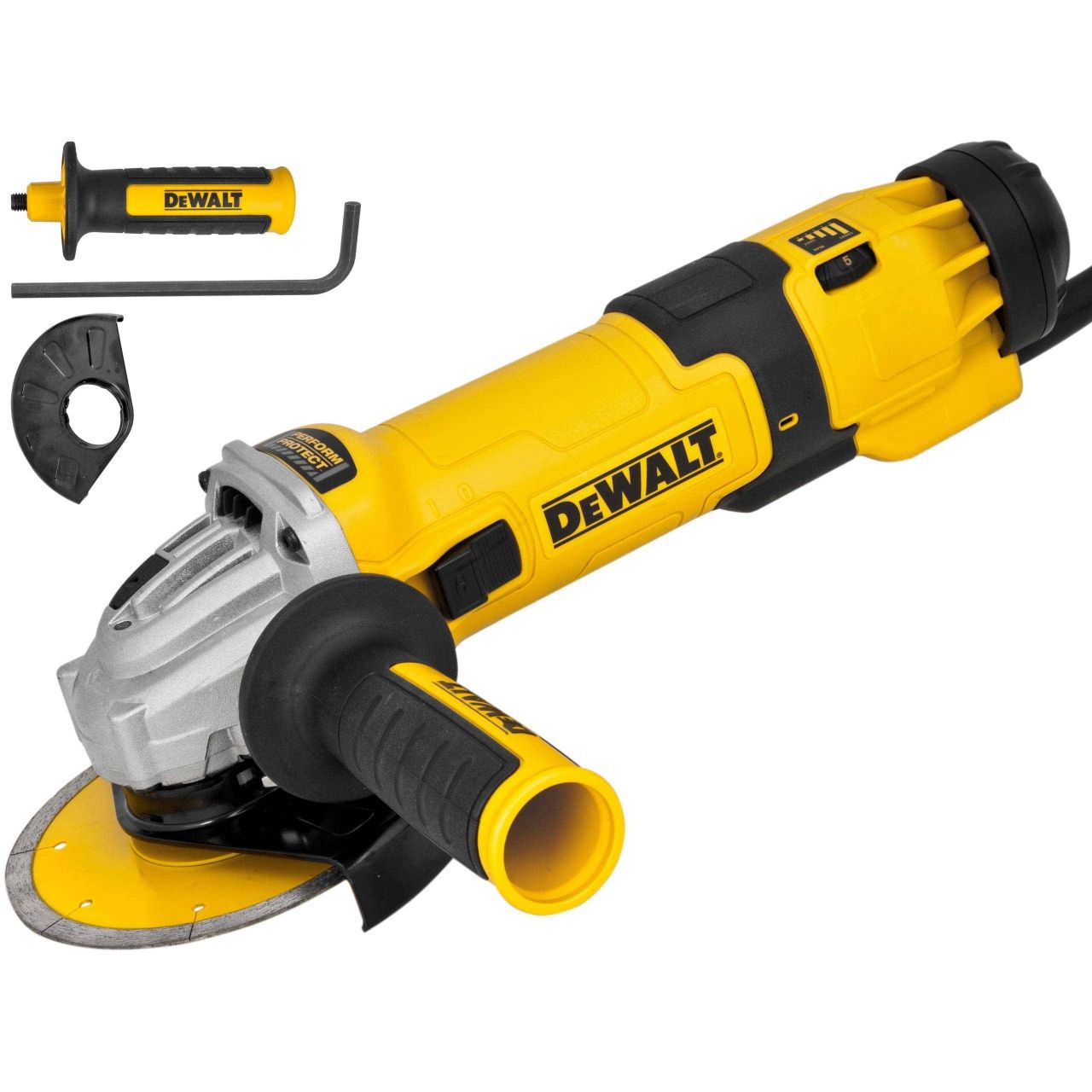 Болгарка(УШМ) DEWALT DWE4257 набор.