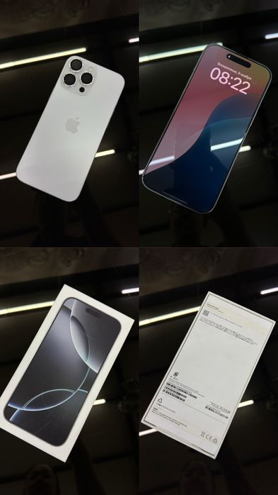Продаю IPhone 16 pro max 256 gb white Айфон 16 про макс белый
