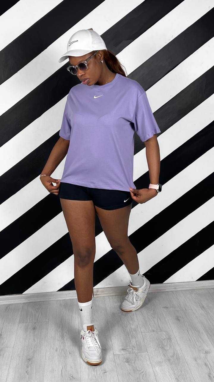Nike Women's EssentialsTee Bf Lbr, Дамска тениска / T-Shirt