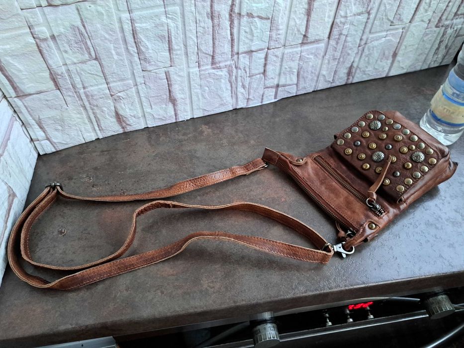 дамска чанта,малка кожена чантичка,протмоне-естествена кожа