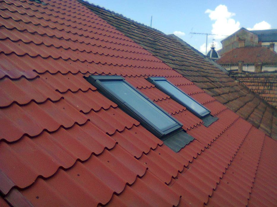 geam velux acoperis montaj