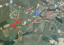 Pamant extravilan, 2 parcele a cate 17500mp respectiv 12500mp DN2