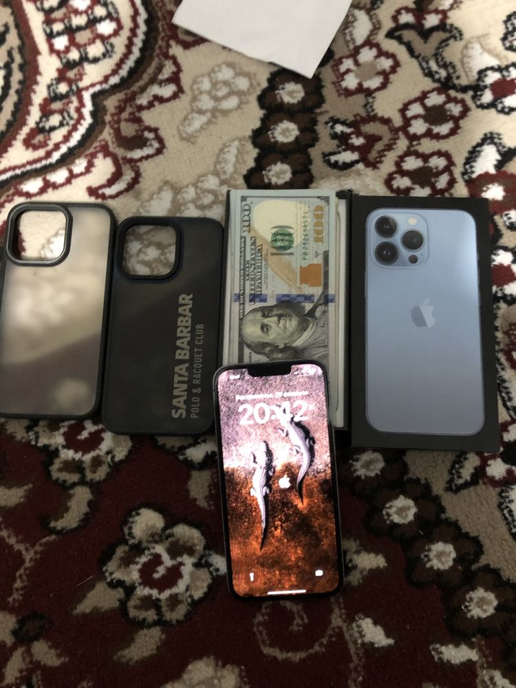 Iphone 13 pro 256 tali aybi umuman yoq oxiri 600$